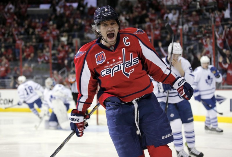 A voir : les 50 buts d'Alex Ovechkin cette saison en une seule vidéo