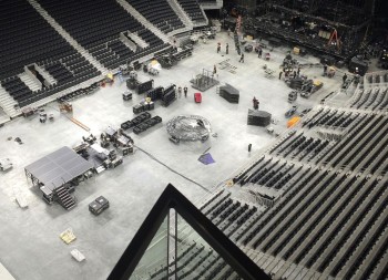 Le nouvel arena de Las Vegas en images