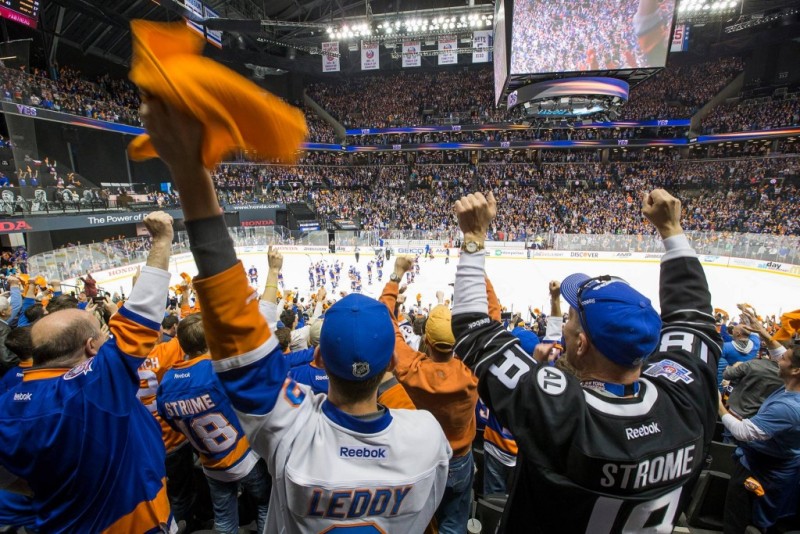 Une belle première pour les Islanders au Barclay Center