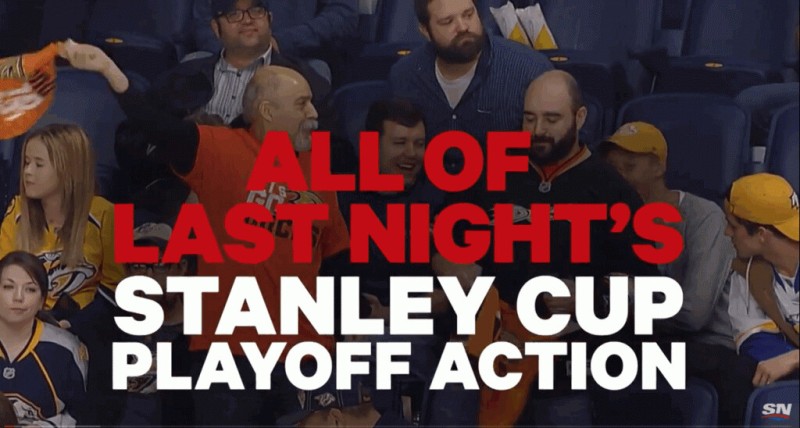 Résumé vidéo de matchs de la nuit en NHL