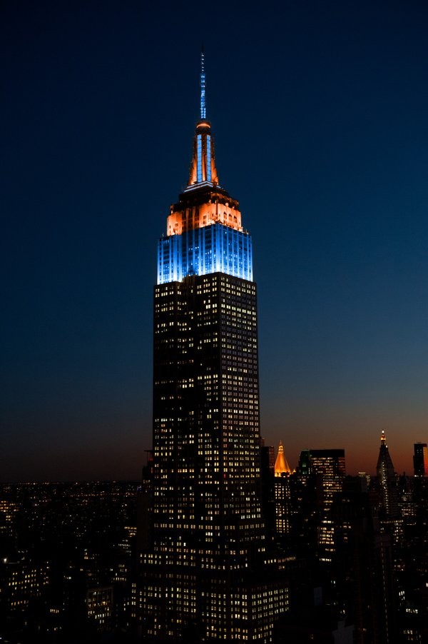 L'Empire State Building aux couleurs des Islanders