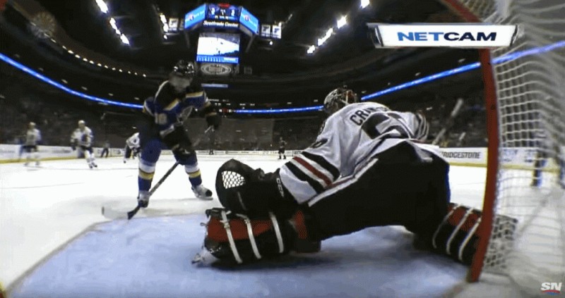 A revoir : le but qui élimine les Blackhawks et la poignée de main finale