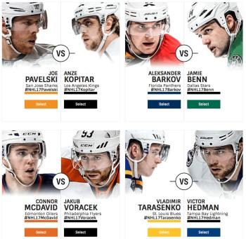 Premières images de NHL 17 et les joueurs en lice pour la couverture