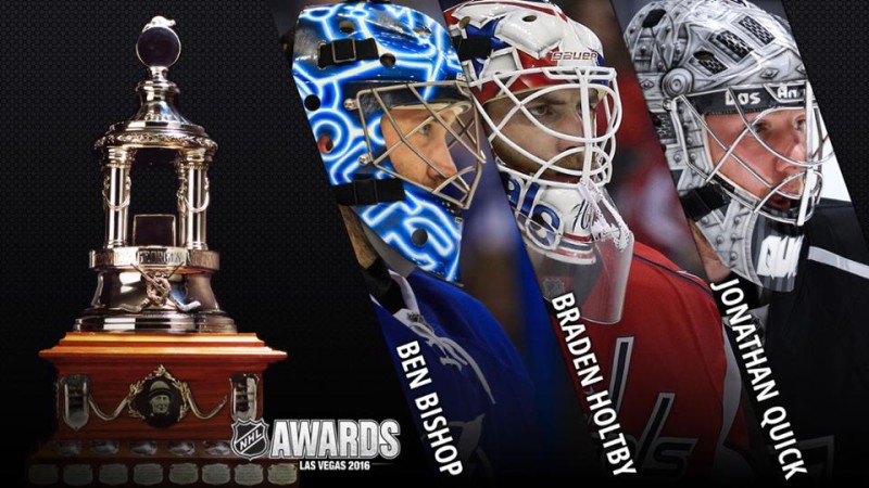 Bishop, Holtby et Quick se battront pour le trophée Vézina