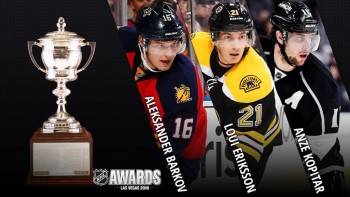 Benn, Crosby et Kane en lice pour le trophée Hart