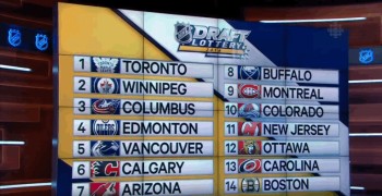 A revoir : show complet de la loterie du repêchage