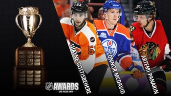McDavid, Panarin et Gostisbehere finalistes pour le trophée Calder