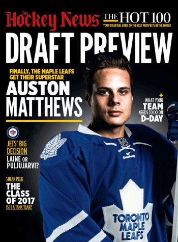 Auston Matthews dans le maillot des Leafs