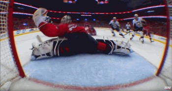 Un double arrêt de grande classe de Braden Holtby
