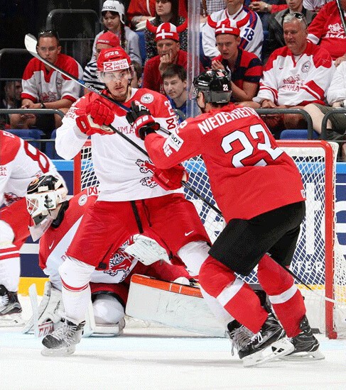 La Suisse s'impose face au Danemark