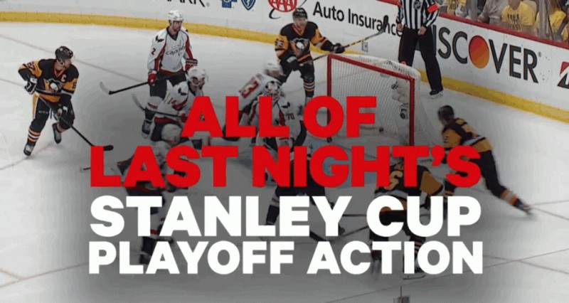 Résumé vidéo du match Capitals - Penguins