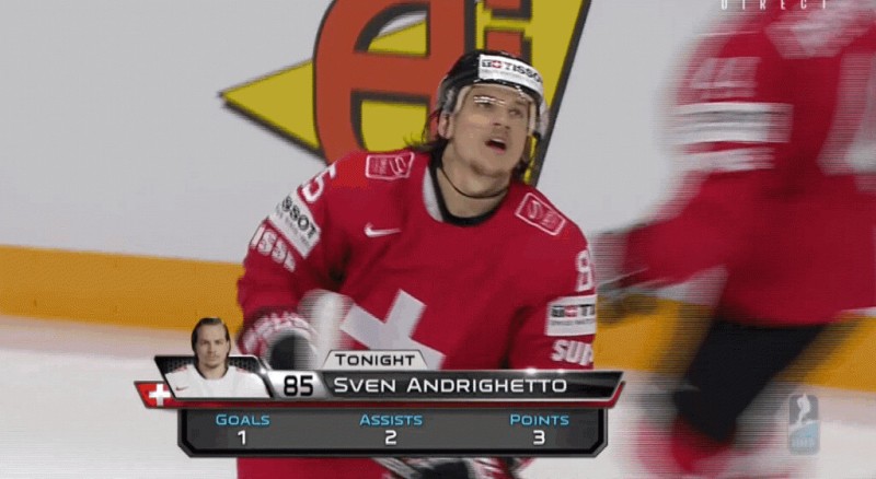 A revoir : le 1er but de Sven Andrighetto en équipe de Suisse
