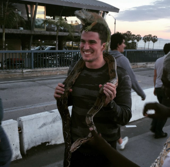 Les hockeyeurs et leurs animaux, domestiques ou non