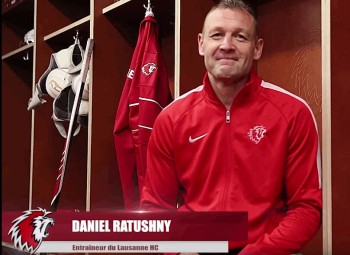 Interview vidéo du nouveau coach du LHC Daniel Ratushny