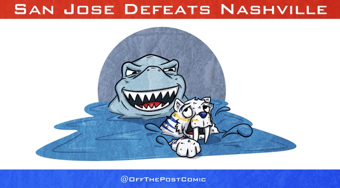 NHL : équipes éliminées du second tour en version illustrée