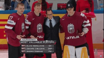 Elvis Merzļikins et Laurent Meunier parmi les MVP de leur équipe