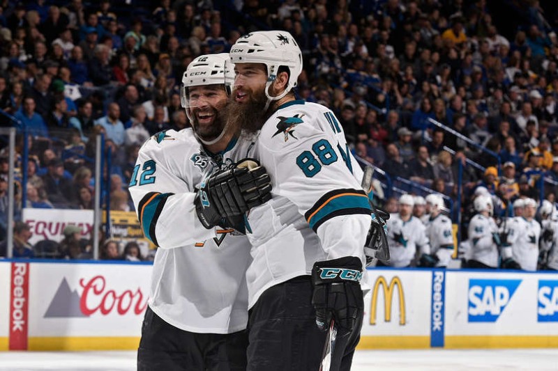 Les Sharks égalisent face aux Blues