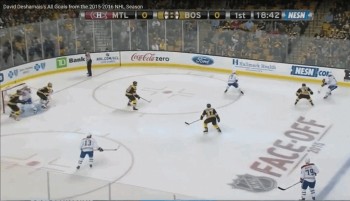 Tous les buts de David Desharnais la saison passée