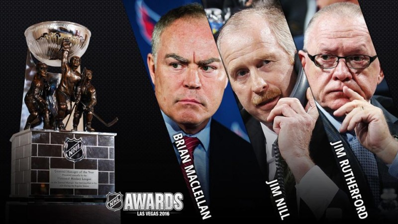 Rutherford, McLellan et Nill en lice pour le titre de DG de l'année