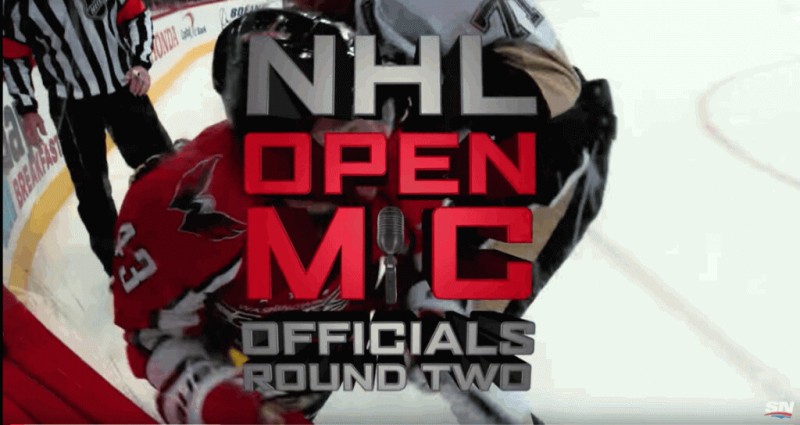 Dans la peau d'un arbitre de NHL