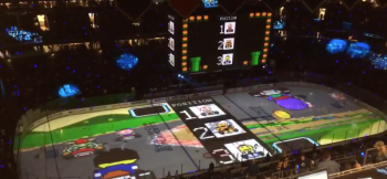 Une partie de Mario Kart géante pour faire patienter les fans du Lightning