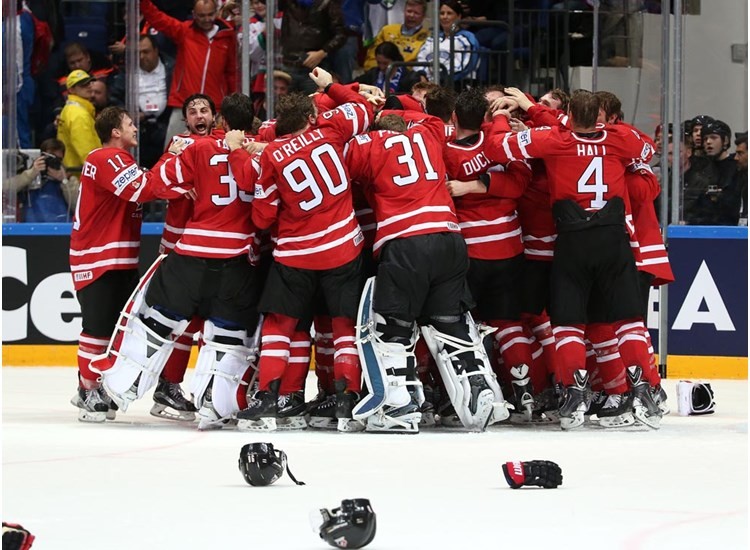 1.56 million de Canadiens ont suivi le titre de leur équipe aux Mondiaux