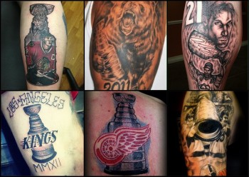 Tatouages spécial Coupe Stanley