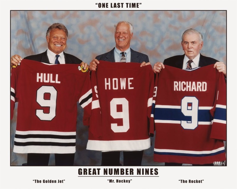 Des numéros 9 de légende