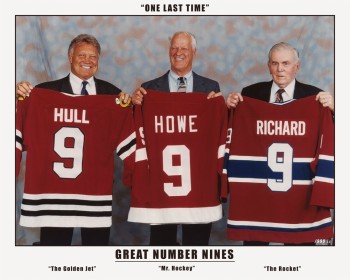 Des numéros 9 de légende