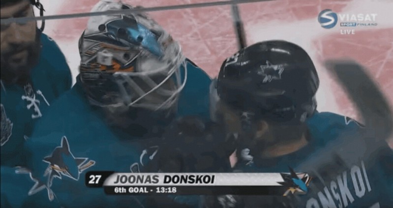 A voir et surtout écouter : le but de Joonas Donskoi vu par la TV finlandaise