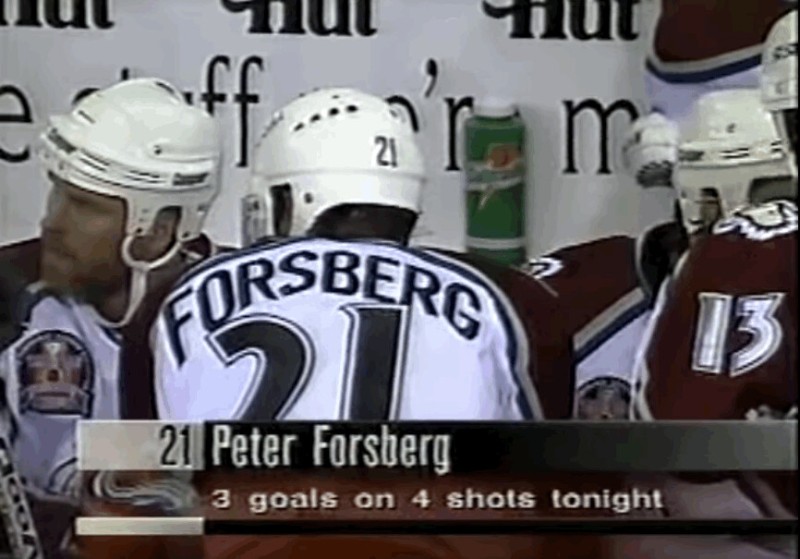 A revoir : le hattrick de Peter Forsberg lors de la finale de 1996