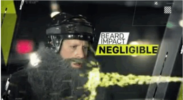 ESPN Sports Science s'intéresse à l'aérodynamisme de... la barbe de Joe Thornton