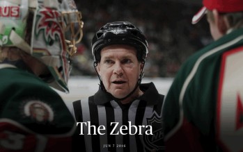 Joli texte de l'arbitre de NHL Kerry Fraser