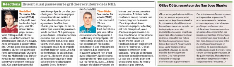 Les clubs de NHL se glissent dans la tête des joueurs