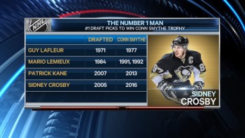 1er choix du draft et récipiendaire du trophée Conn Smythe