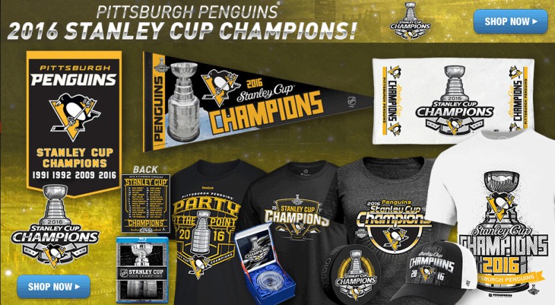 Merchandising des champions 2016