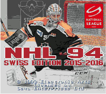 Le championnat suisse en version NHL 94