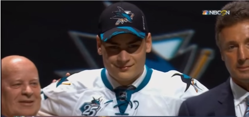 A revoir : le repêchage de Timo Meier en 2015