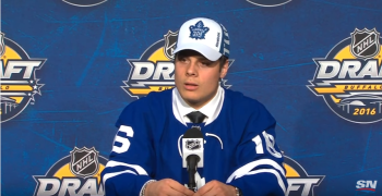 Les impressions d'Auston Matthews après son repêchage
