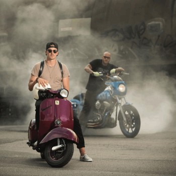 Une vespa personnalisée pour Roman Josi