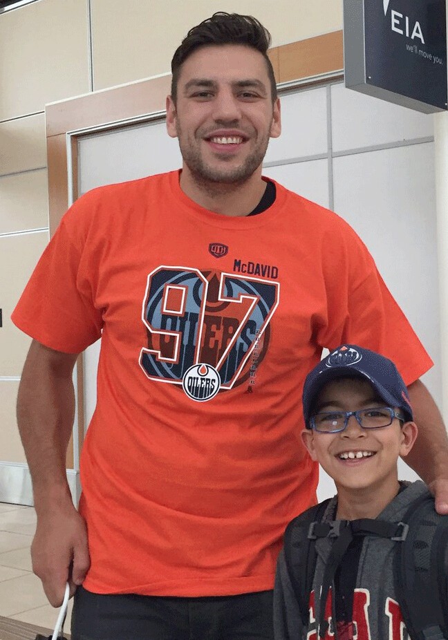 Milan Lucic est déjà fan de Connor McDavid