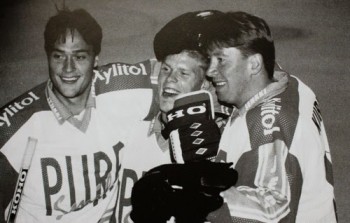 Rétro : Teemu Selänne, Saku Koivu et Jari Kurri