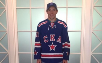 Pavel Datsyuk dans son nouveau maillot