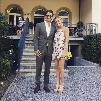 Roman Josi et Ellie Ottaway au mariage de Mark Streit