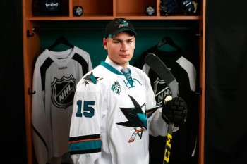 Timo Meier en évidence au camp des Sharks