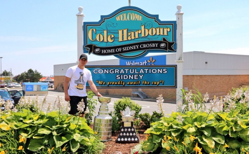 Images de la parade de Sidney Crosby à Cole Harbour