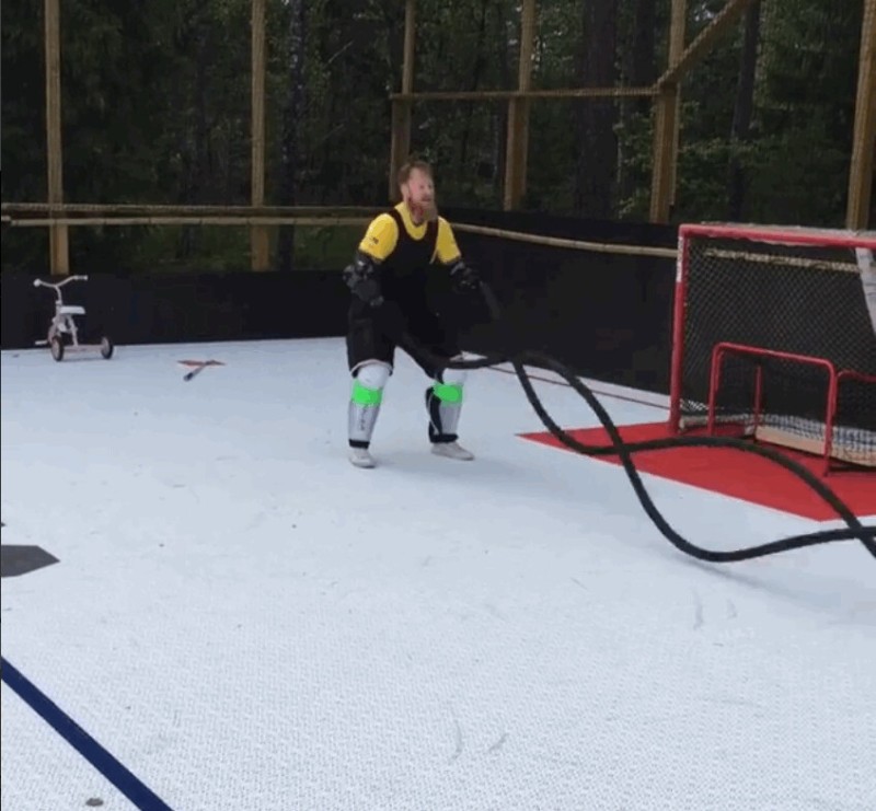 Entraînement intense pour Linus Klasen