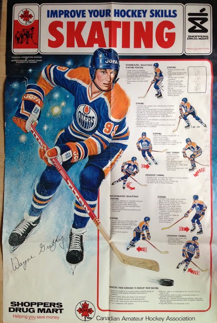 Inspirez-vous de la technique de patinage de Wayne Gretzky