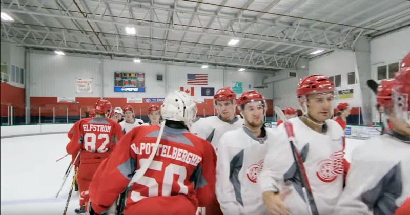 Résumé en vidéo du camp des Red Wings