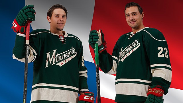 Tous les buts d'Erik Haula et Nino Niederreiter la saison dernière